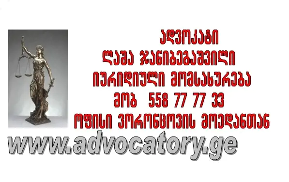 ადვოკატი-ჯარიმების გასაჩივრების თაობაზე