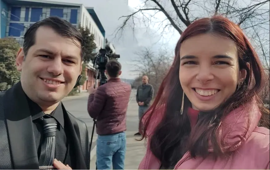 გუშინ მე და მარიამ ჭყონიამ კვაზი სასამართლოზე ტელეკომპანია რუსთავი 2 